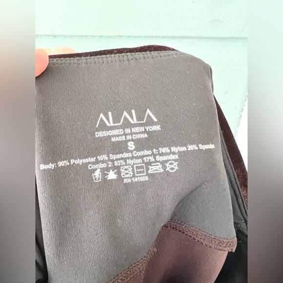 Alala Deep Brown Leggings - Picture 6 of 9